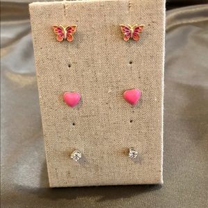 Stella & Dot Girls Mariposa Earrings Set (Was $22)